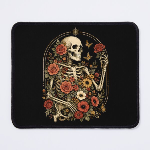 Item preview, Floral Skeleton designed and sold by roni-harbor.