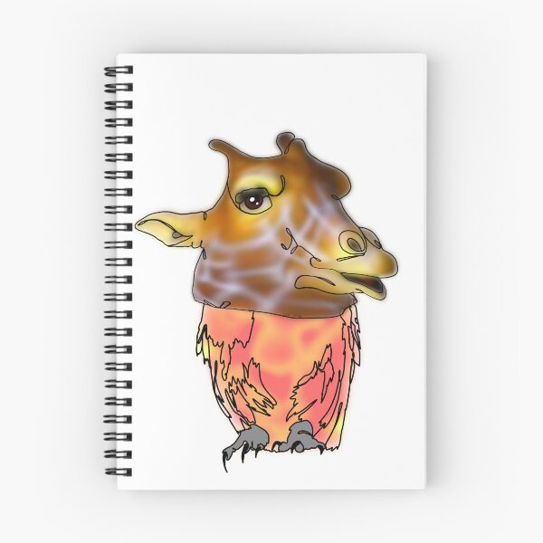 Item preview, Oscar the Owl Wearing giraffe hat – animalzinhats designed and sold by Ashley’sAnimalz.