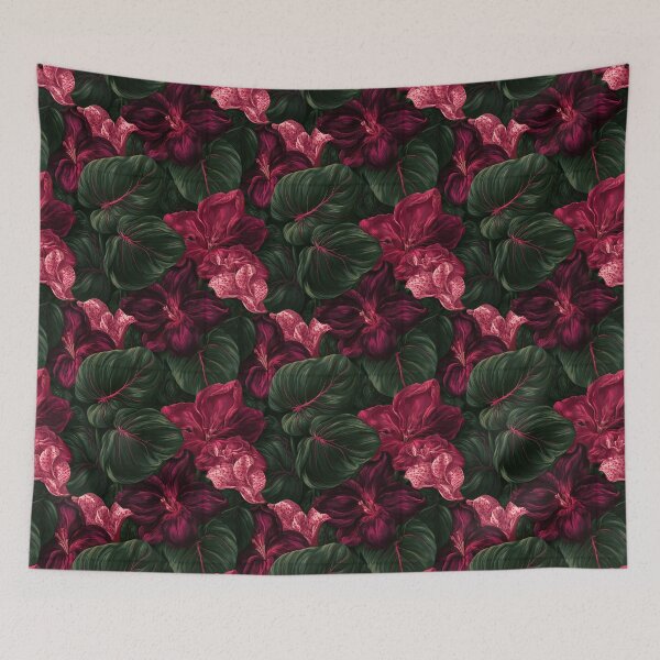 Item preview, Edgy Pothos Floral  - Birthday Flower Pattern - Gifts For Men designed and sold by RoyalStarsPatts.