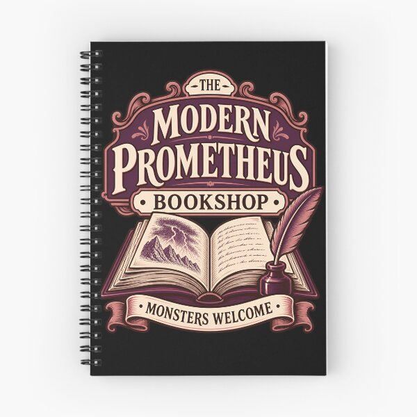 Item preview, Frankenstein Modern Prometheus Bookshop designed and sold by Fenay Designs.