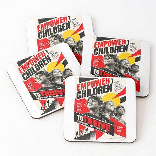 Item preview, Wall Art - Poster - Empower Children Poster | Bold Social Impact Advocacy Wall Art designed and sold by ForeverPrintsOK.