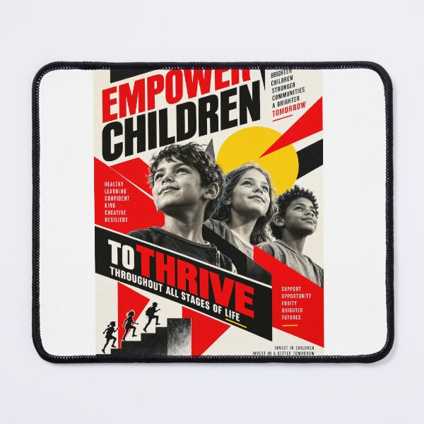 Item preview, Wall Art - Poster - Empower Children Poster | Bold Social Impact Advocacy Wall Art designed and sold by ForeverPrintsOK.