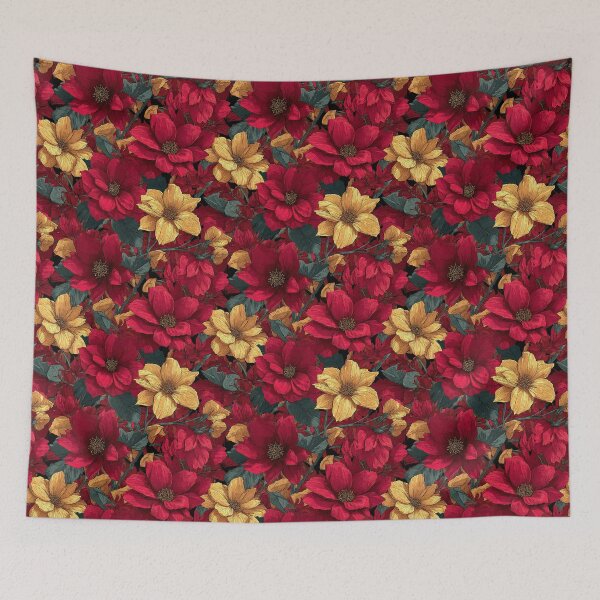 Item preview, Delicate Pothos Print  - Flower Bouquet Pattern - Gifts For Mom designed and sold by RoyalStarsPatts.