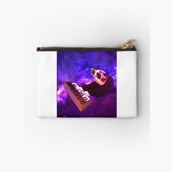 Item preview, Keyboard Cat in a Colorful Galaxy Space Design designed and sold by MOHAMMEDIDRIES.