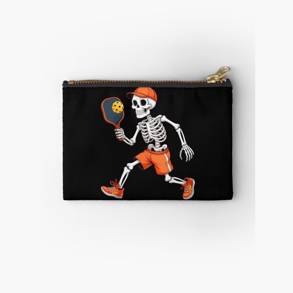 Item preview, Spooky Dink Skeleton Play Pickleball Halloween designed and sold by ZariahNey.
