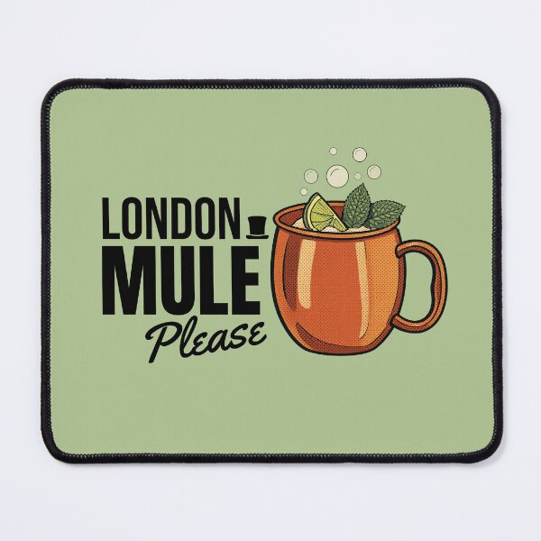 Item preview, London Mule Cocktail Art Secret Santa Housewarming Gift designed and sold by TheShopForArt.