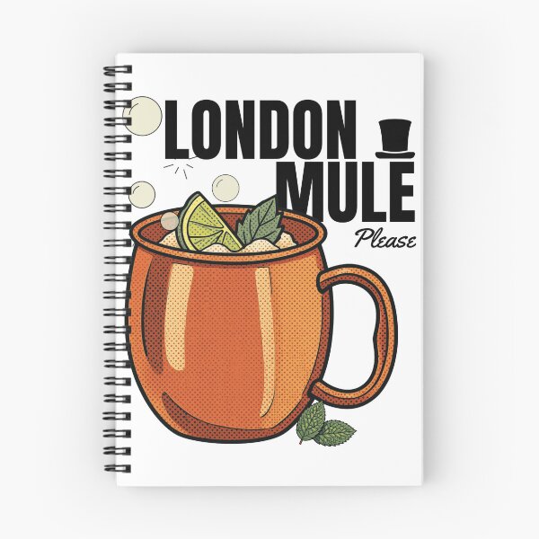Item preview, London Mule Cocktail Art Secret Santa Housewarming Gift designed and sold by TheShopForArt.
