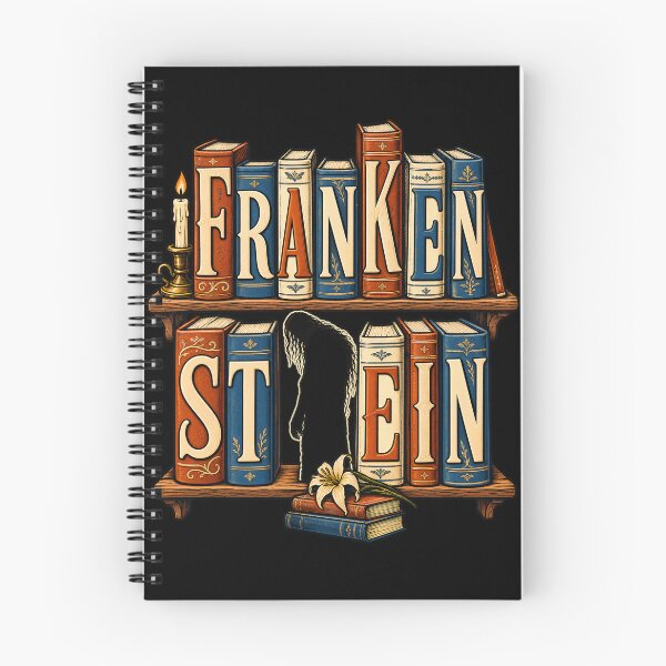 Item preview, Frankenstein Bookshelf Monster Missing Letter designed and sold by Fenay Designs.