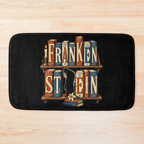Item preview, Frankenstein Bookshelf Monster Missing Letter designed and sold by Fenay Designs.
