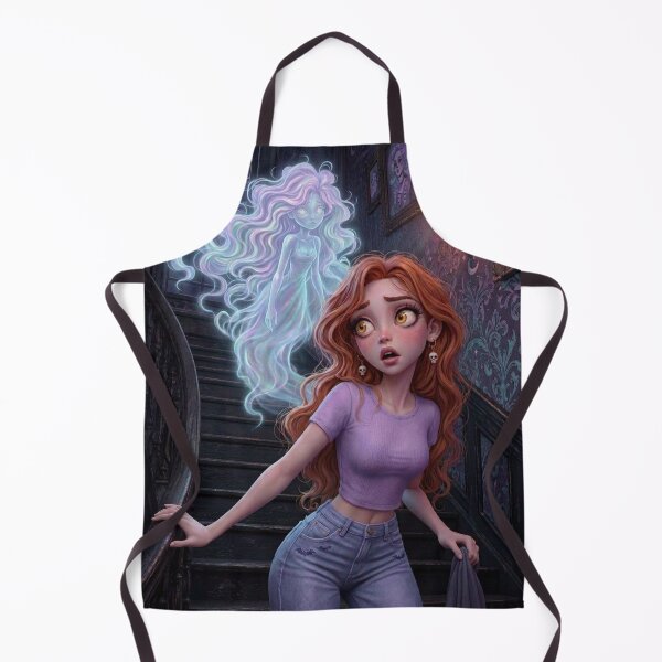 Item preview, Staircase Ghost Girl designed and sold by litleelseart.