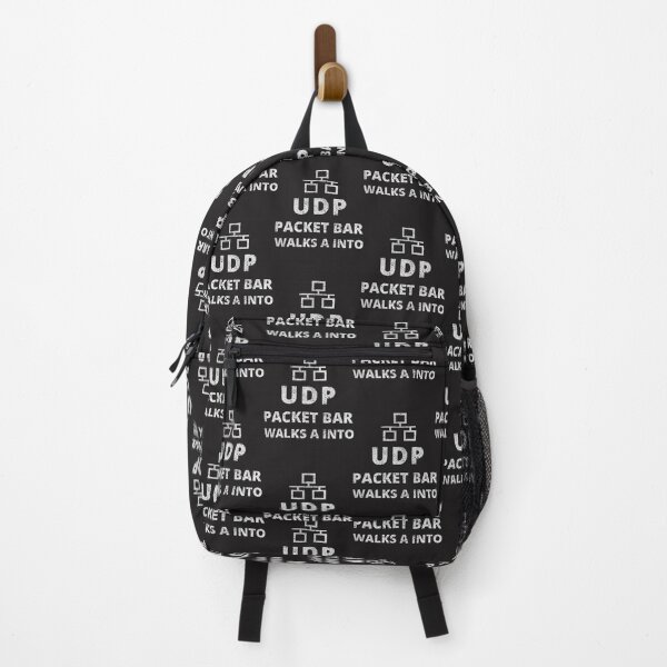 Item preview, UDP Packet Bar Walks Into Network Engineer Funny Tech Joke Design designed and sold by MOHAMMEDIDRIES.