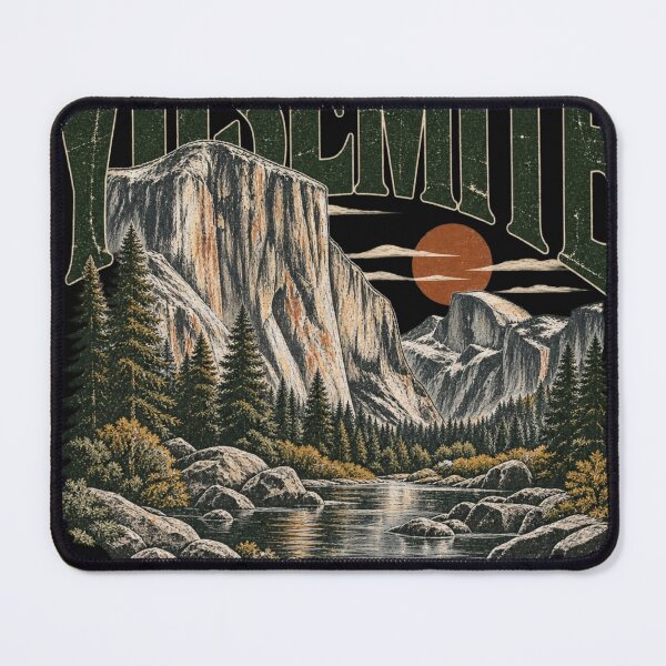 Item preview, YOSEMITE — WHERE GIANTS RISE designed and sold by KrungiT Design .
