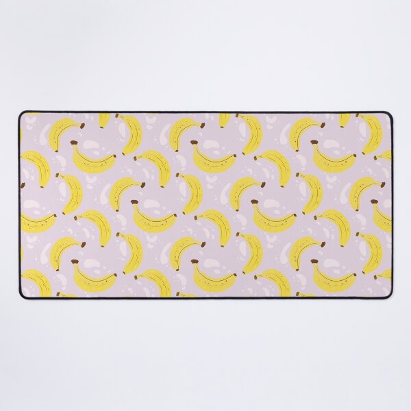 Item preview, Cute Yellow Bananas Pastel Purple Seamless Pattern designed and sold by IriArt-Designs.