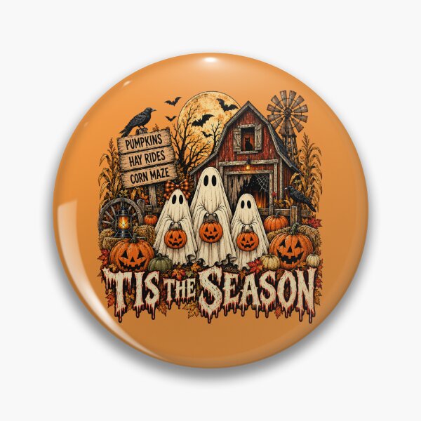 Item preview,  Tis The Season, Trick Or Treat, 31 October, Spooky Season, Farm Halloween designed and sold by vintagearttee.