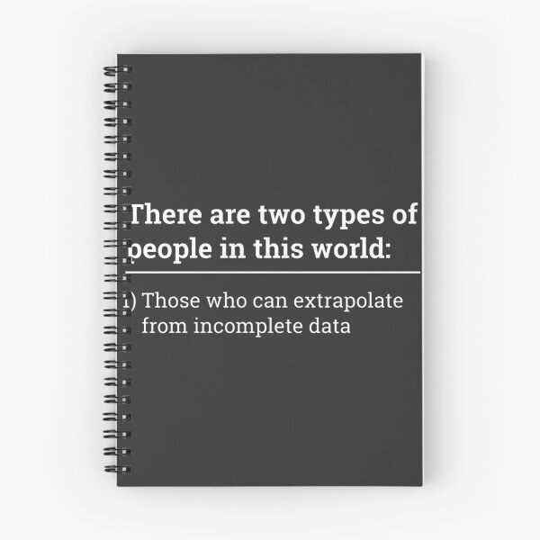 Item preview, Two Types of People Can Extrapolate Incomplete Data Funny Science Humor Design designed and sold by MOHAMMEDIDRIES.