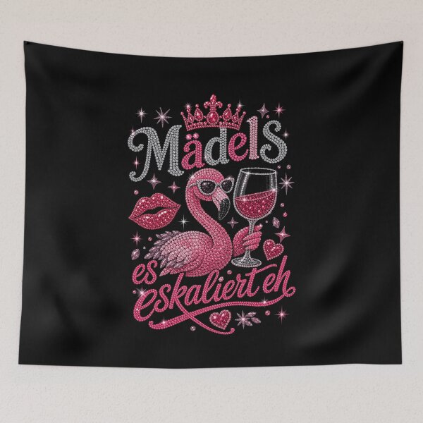 Item preview, Wine Girls Escalates Red Wine Wine Festival designed and sold by LuminOrb.