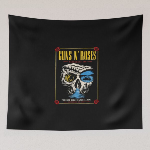 Item preview, Guns N Roses Ridgedale MO 2026 Event Poster Live At Thunder Ridge Nature Arena On September designed and sold by QuirkNestHalls.