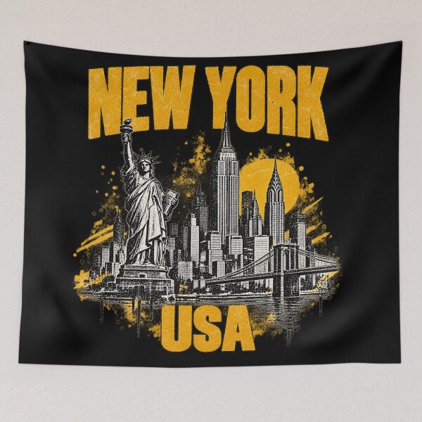 Item preview, Vintage New york designed and sold by JOHN44ART.