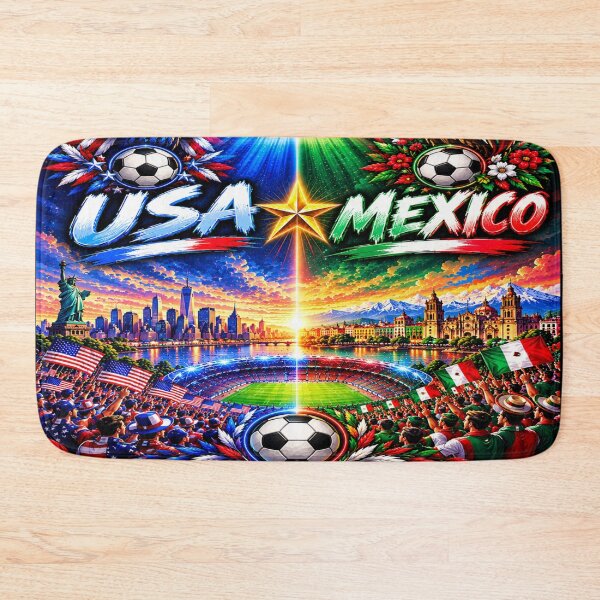 Item preview, North American Horizons Liberty to Mexico City Poster designed and sold by Nexus Space.