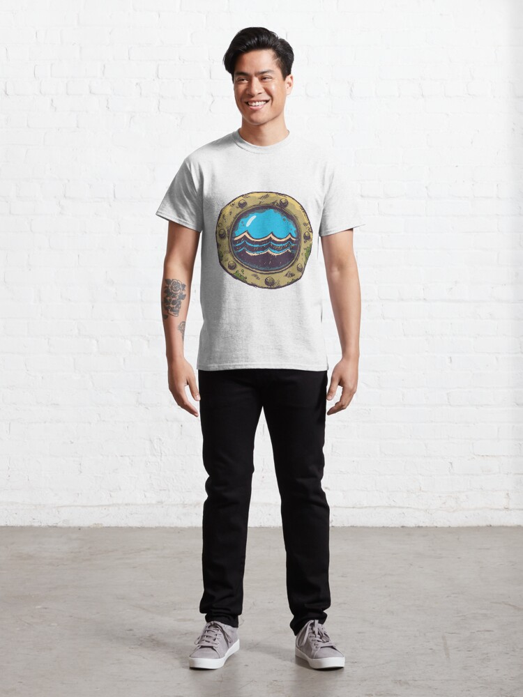 Alternate view of rough sea Classic T-Shirt