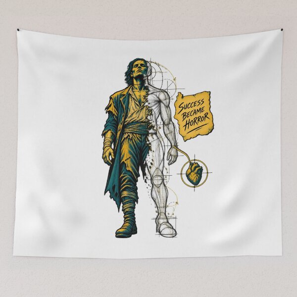 Item preview, Frankenstein Success Became Horror Anatomy designed and sold by Fenay Designs.