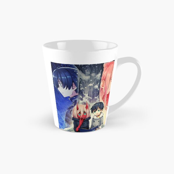 Artikelvorschau, Romantisches Design inspiriert von einem Anime-Paar: Zero Two und Hiro aus Darling in the Franxx entworfen und verkauft von Korkonne.