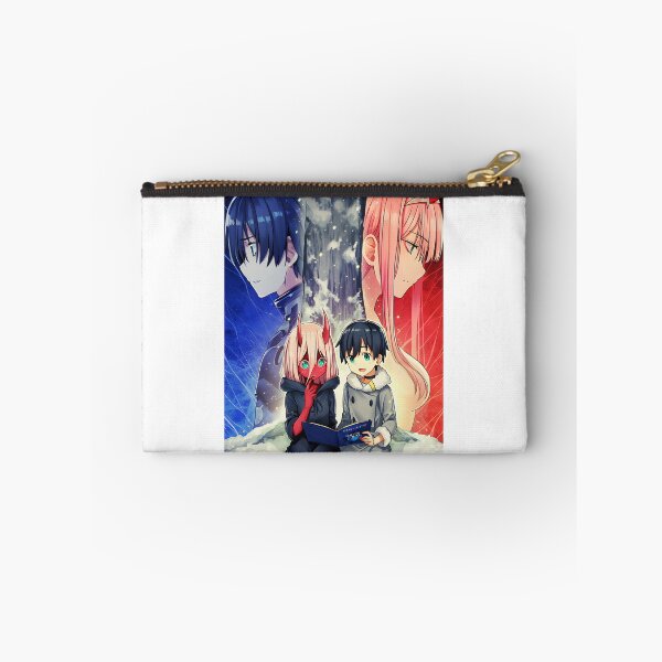 Item preview, Romantic Anime Couple Inspired Design Featuring Zero Two and Hiro from Darling in the Franxx designed and sold by Korkonne.