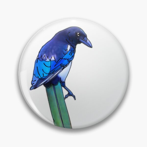 Item preview, Swoops the Magpie – animalz designed and sold by Ashley’sAnimalz.