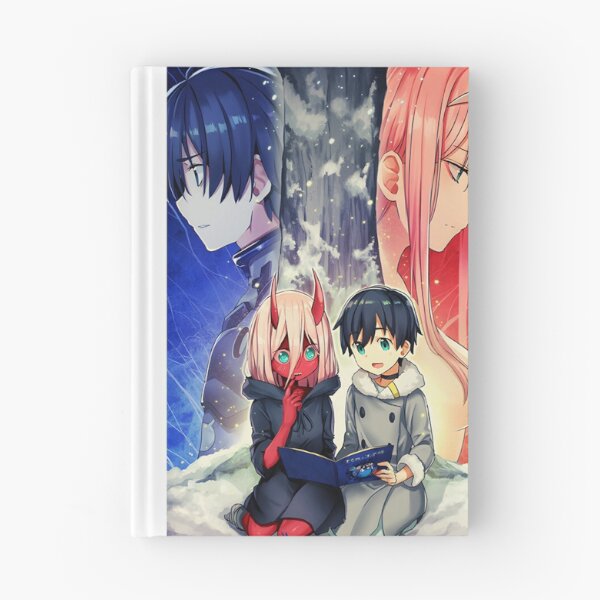 Item preview, Romantic Anime Couple Inspired Design Featuring Zero Two and Hiro from Darling in the Franxx designed and sold by Korkonne.
