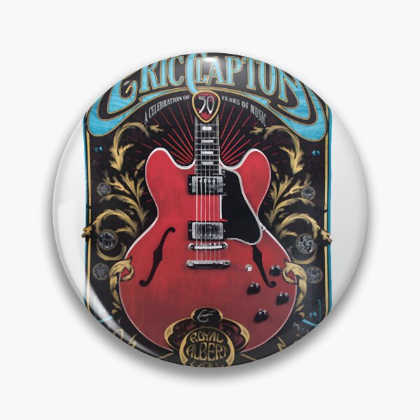 Item preview, Eric Clapton Inspired Classic Guitar Music Design designed and sold by alhelizh.