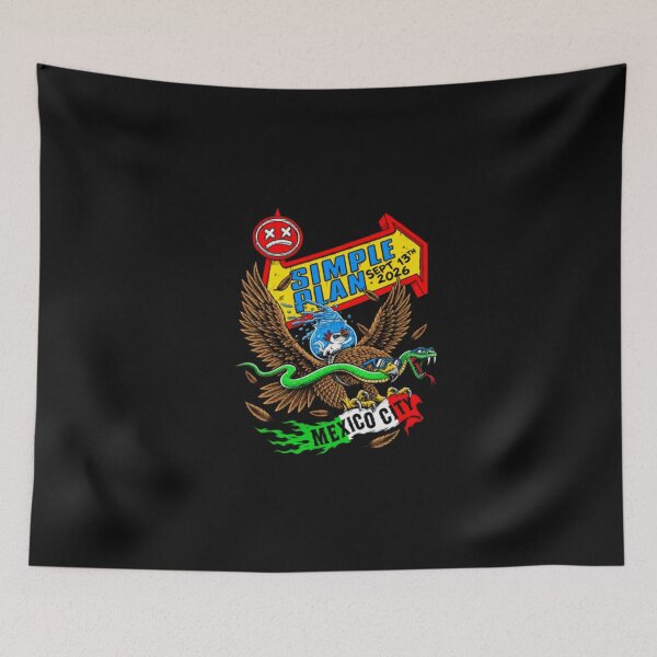 Item preview, Simple Plan Mexico City Vans Warped Tour On September 13 2026 designed and sold by QuirkNestHalls.