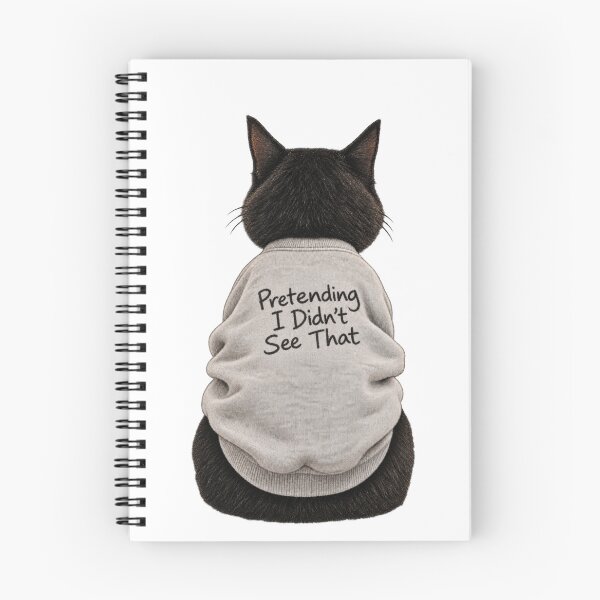 Item preview, Pretending I Didn't See That Cat designed and sold by H-Tsvetkova.