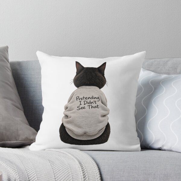 Item preview, Pretending I Didn't See That Cat designed and sold by H-Tsvetkova.