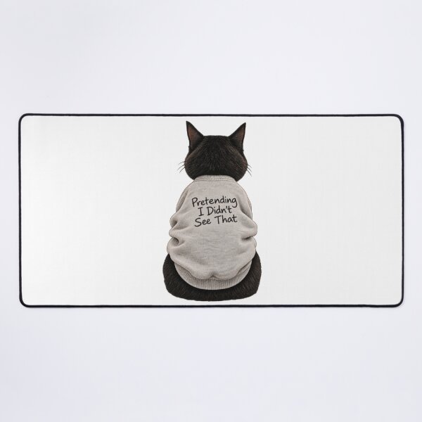 Item preview, Pretending I Didn't See That Cat designed and sold by H-Tsvetkova.