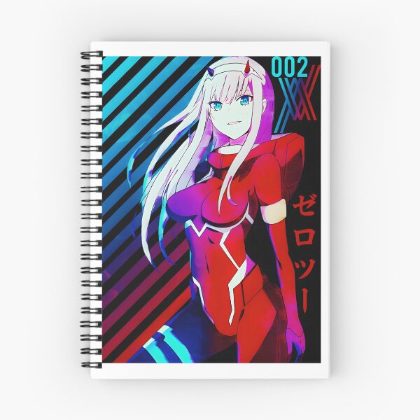 Item preview, Zero Two Inspired Anime Character Illustration from Darling in the Franxx designed and sold by Korkonne.