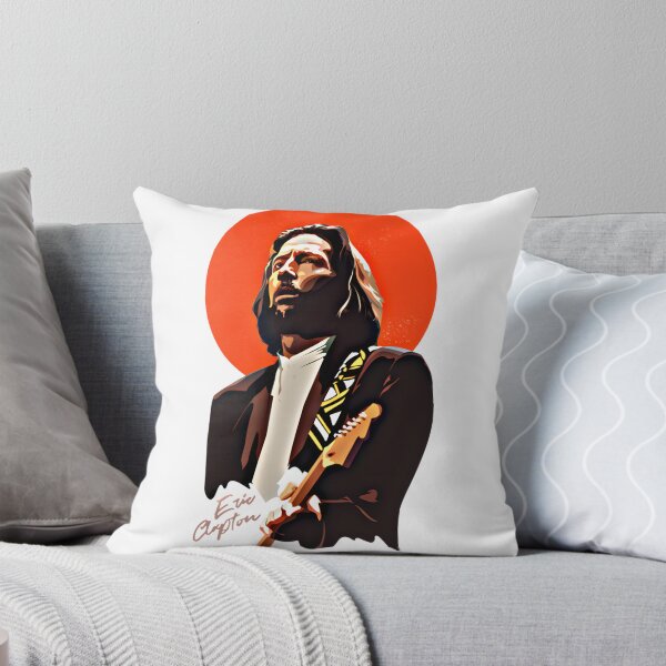 Item preview, Eric Clapton Inspired Classic Guitar Musician Design designed and sold by alhelizh.
