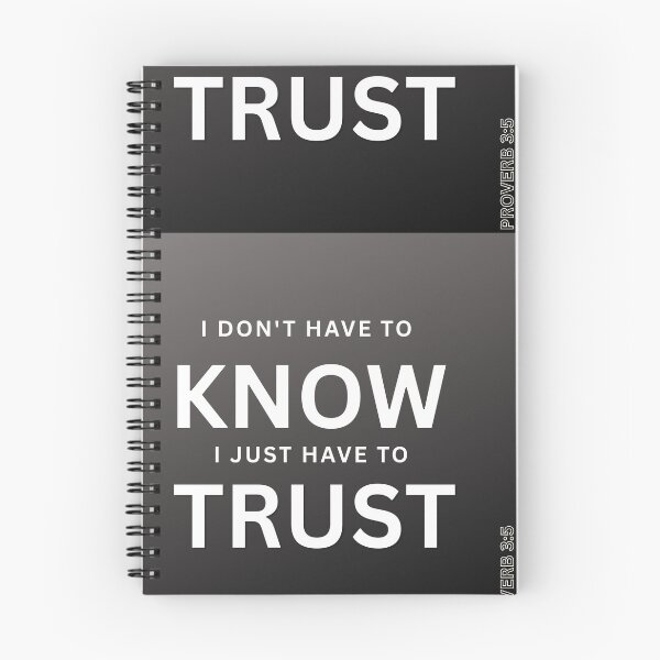 Item preview, I Don't Have to Know I Just Have to Trust Christian Faith Design designed and sold by Faithstudio01.