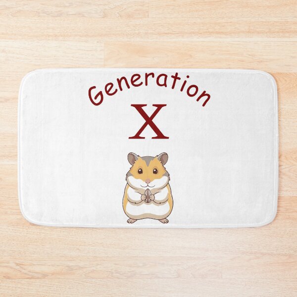 Item preview, Generation X-Hamster – Minimalist Tech Humor designed and sold by FlatstudioArt.