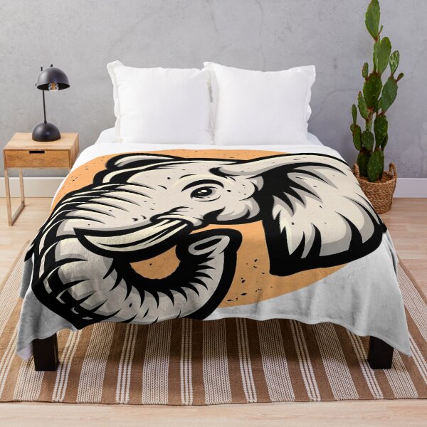 Item preview, Sticker - Decal - Bold Elephant Spirit designed and sold by ForeverPrintsOK.