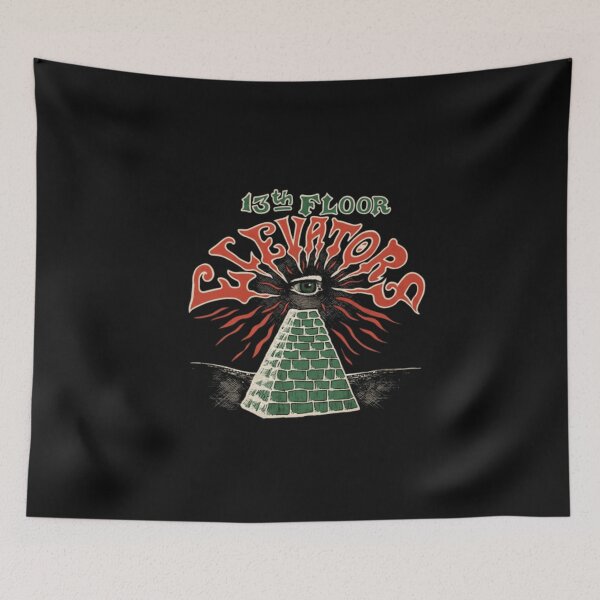 Item preview, 13th Floor Elevators Psychedelic All Seeing Eye designed and sold by QuirkNestHalls.