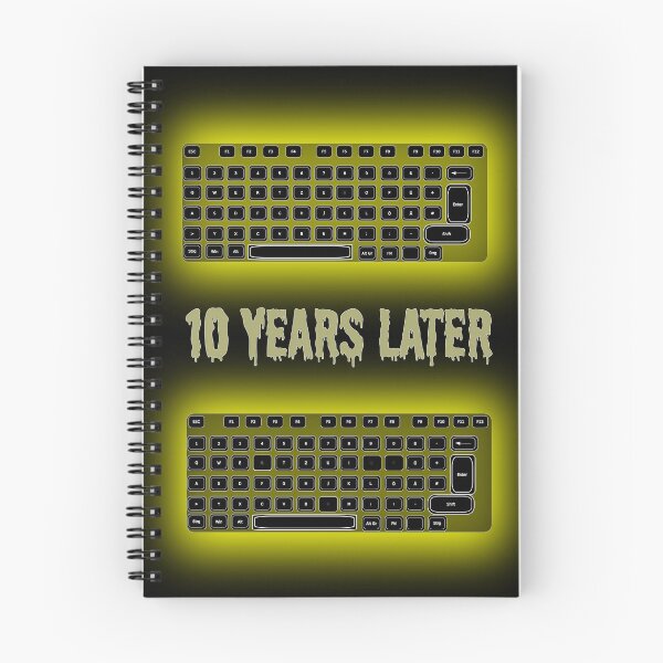 Item preview, Copy of 10 Years Later Keyboard – Funny Gamer & Mechanical Keyboard Pun designed and sold by FlatstudioArt.