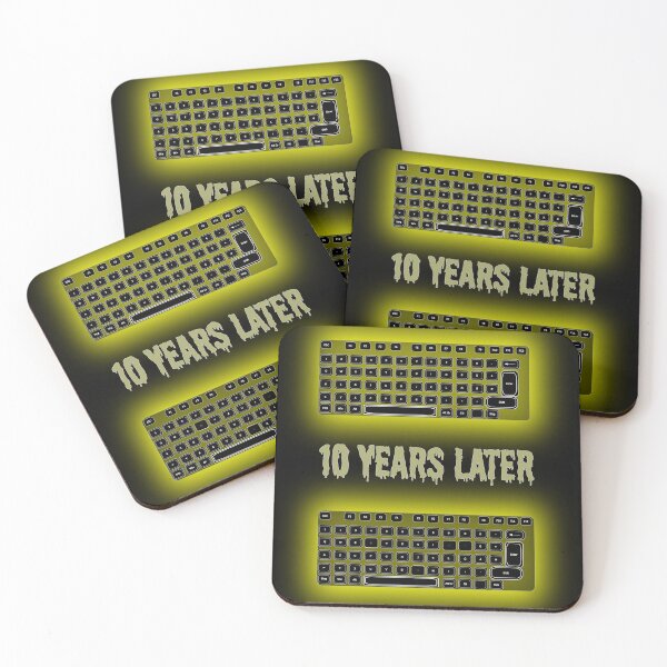 Item preview, Copy of 10 Years Later Keyboard – Funny Gamer & Mechanical Keyboard Pun designed and sold by FlatstudioArt.