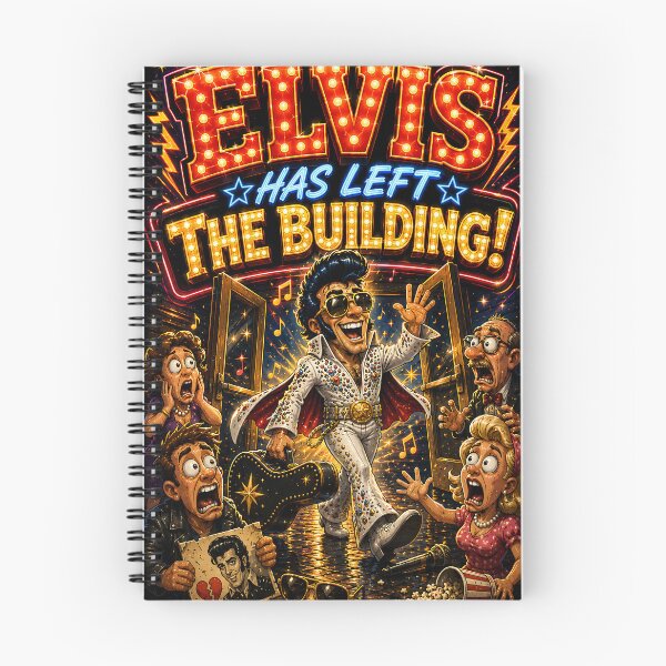 Item preview, ELVIS HAS LEFT THE BUILDING designed and sold by Smoothseer.