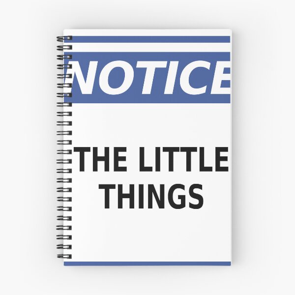 Item preview, Notice the Little Things designed and sold by Karate Octopus.