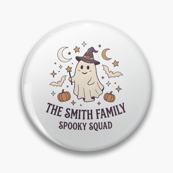 Item preview, The Smith Family Spooky Squad Cute Halloween Ghost Shirt designed and sold by Blebaylem.