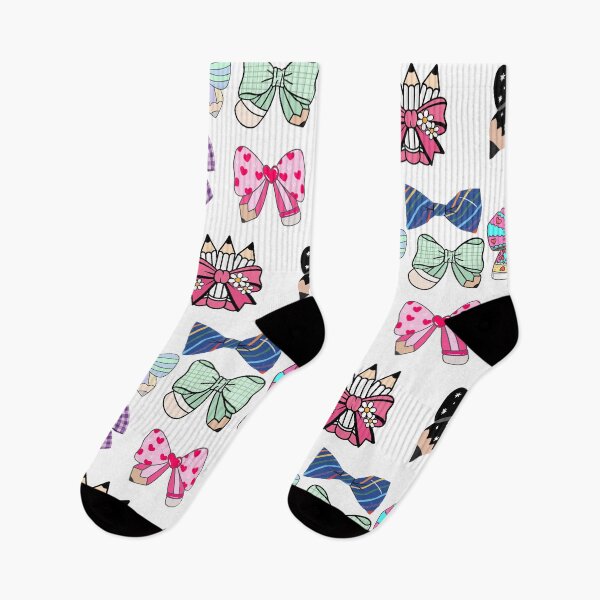 Item preview, Cute Coquette Pencil Bows Sticker Sheet – Back to School Teacher & Student Gift designed and sold by okeokebye.