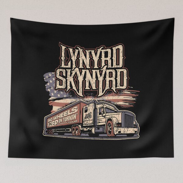 Item preview, Logo Lynyrd Tour Skynyrd Music Vintage Band designed and sold by YAIChic.