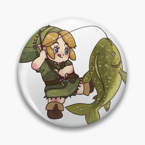Item preview, Kewpie Link fishing designed and sold by Teefsart.