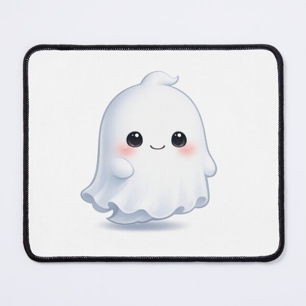 Item preview, Simple Cute Ghost – Soft Pastel Kawaii Friendly Spirit designed and sold by Sommium .