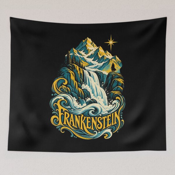 Item preview, Frankenstein Alpine Waterfall and Golden Star designed and sold by Fenay Designs.